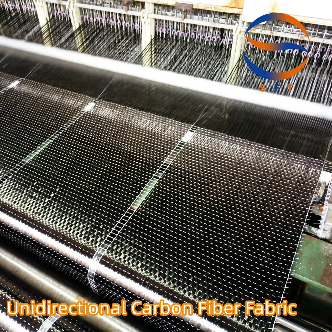 200GSM Customized Unidirectional Ud Carbon Fiber for Construction