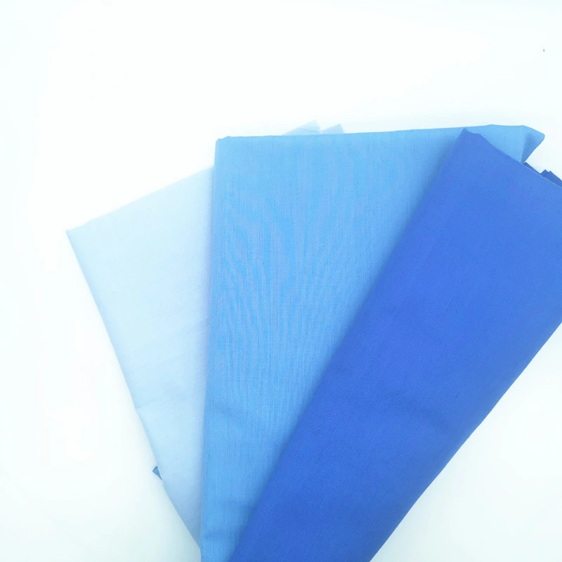 Tc 65/35 45*45 110*76 Dyed Shirt Fabric Fo Garments