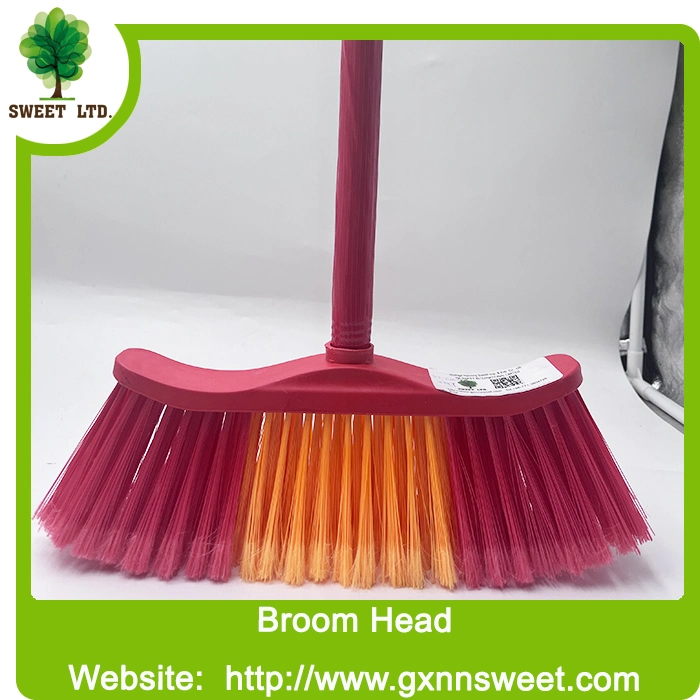 Factory Direct Sales Broom and Dustpan Cleaning Brush with Wooden Handle Broom 2.2X120cm Made in China