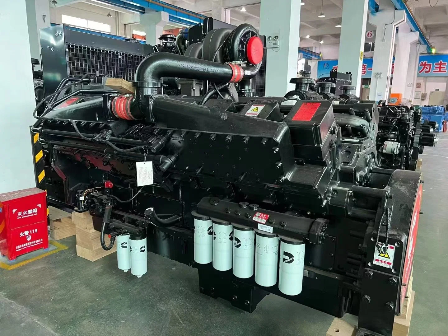 نيو كومينز Kta50g16A محرك الديزل 2000kVA 1600kw الاستعداد جنرتور كومينز الطاقة