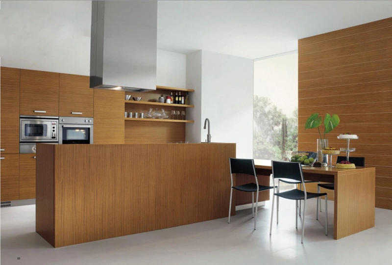 Estilo comercial moderno mobiliário de cozinha (BR-M003)