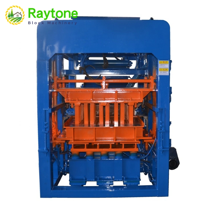 China Qt6-15 Automatic Cement Brick Making Machine Concrete Block Machine