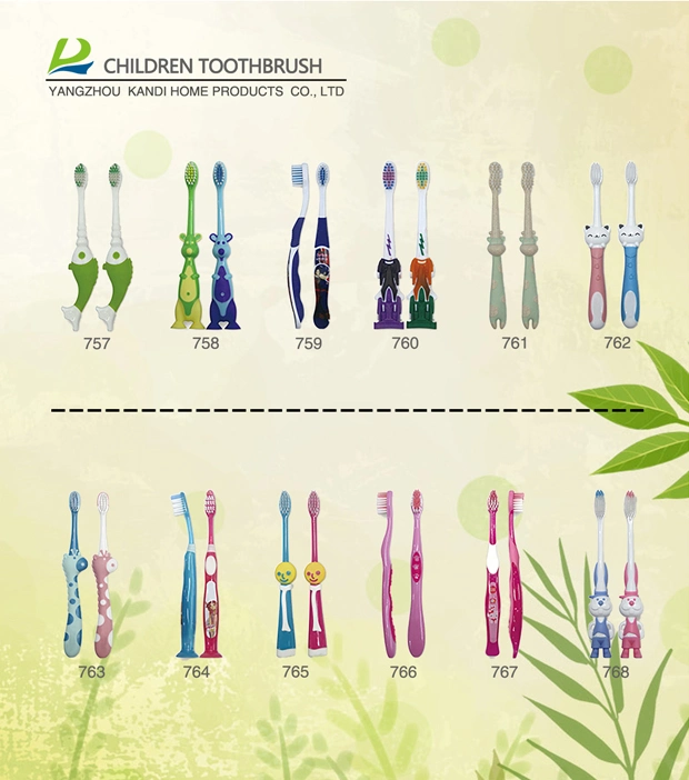 Animal Cartoon Baby Milk Teeth Toothbrush (3-6years)