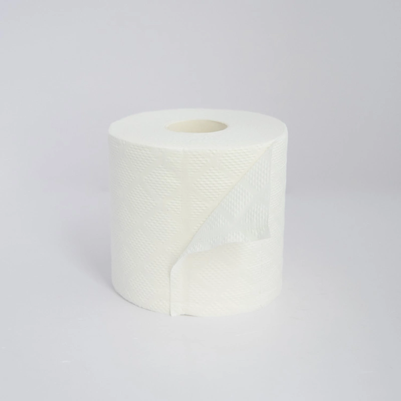 Bleached / Unbleached Paper Toilet Roll Towel Paper Tissue From China Bamboo 100% Bamboo Pulp Wood Materials