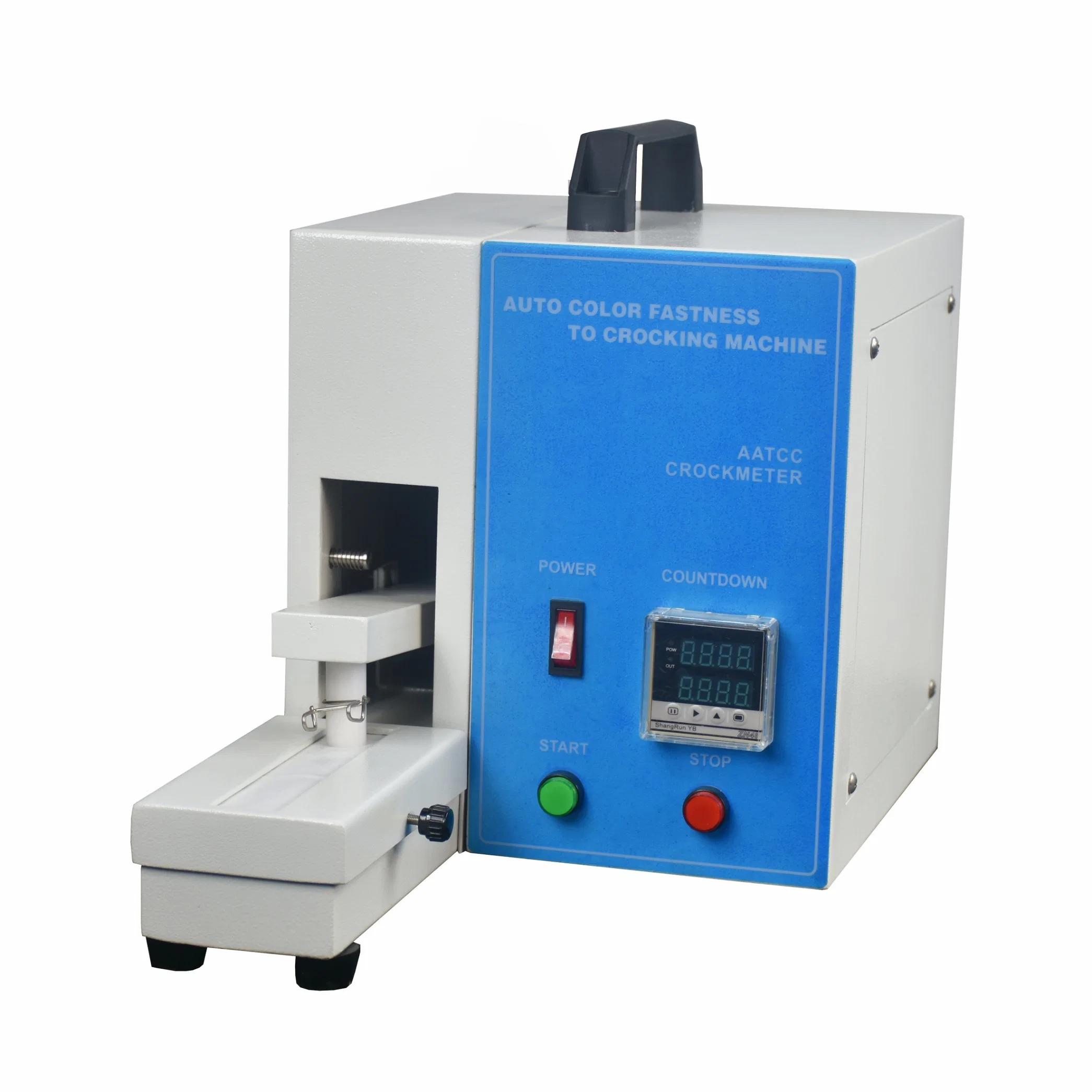 Electric Aatcc Crock Meter Fabric Textiles Dry Wet Rubbing Color Fastness Lab Testing Instrument