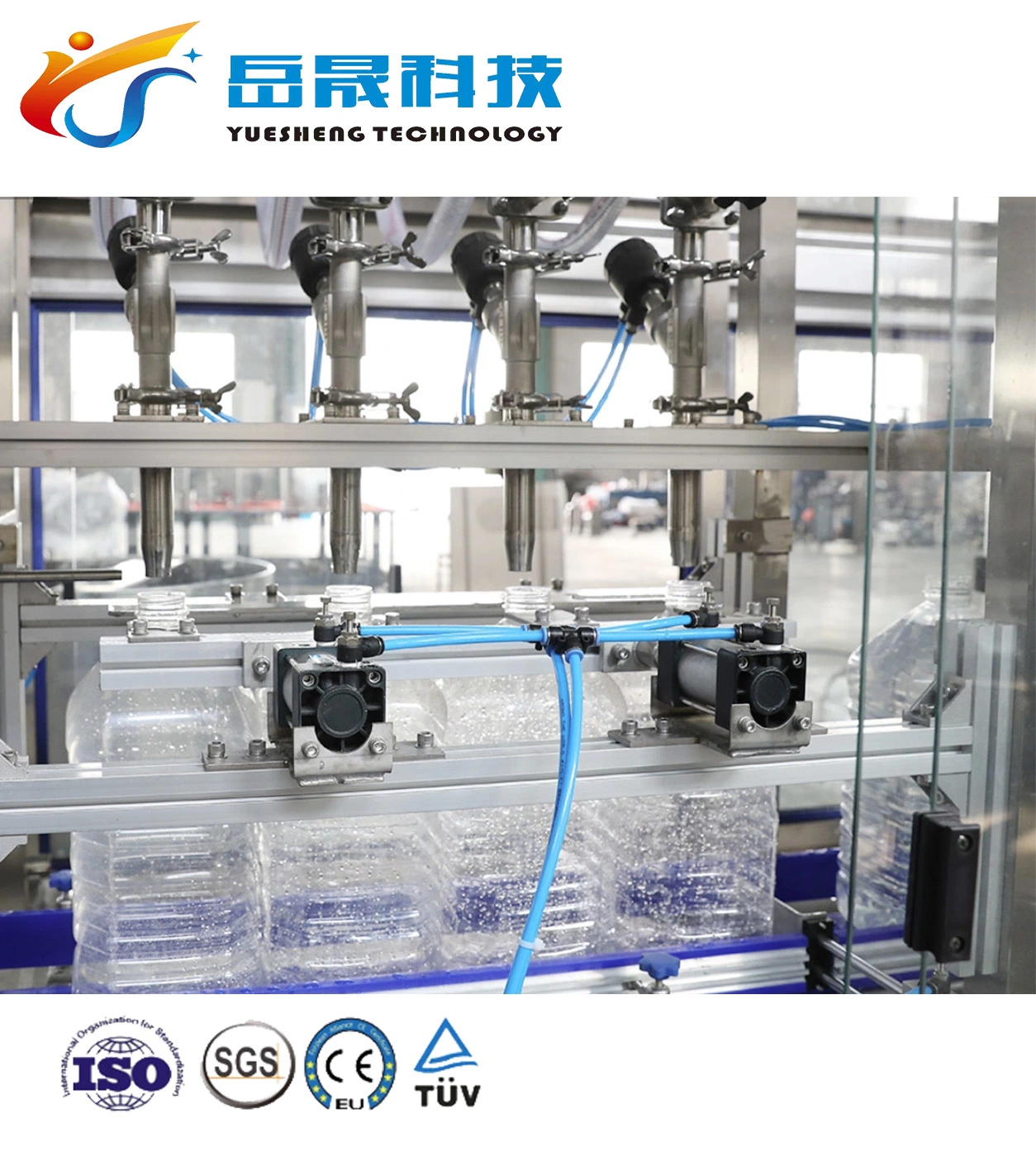 Automatische Barreled Produktionslinie Beverage Filling Machine 3-5 Gallone Flasche Reines Trinkwasser Füllung Verpackung Flaschenmaschine
