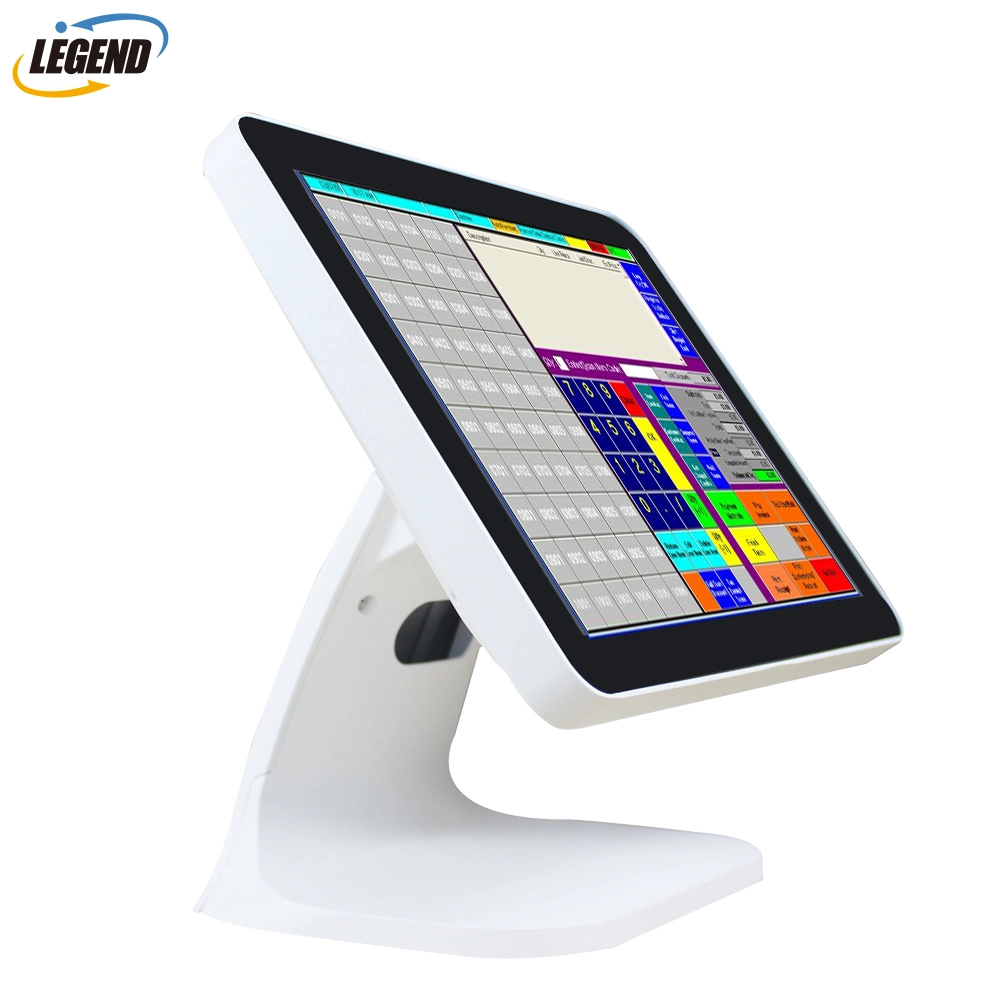 Aluminum POS System & Hardware 15" Windows 10 All in One POS Machine