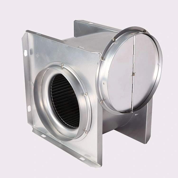 Hotel Mini Size Venting Fan Circular Duct Blower Vertical Mounted Centrifugal Inline Fan