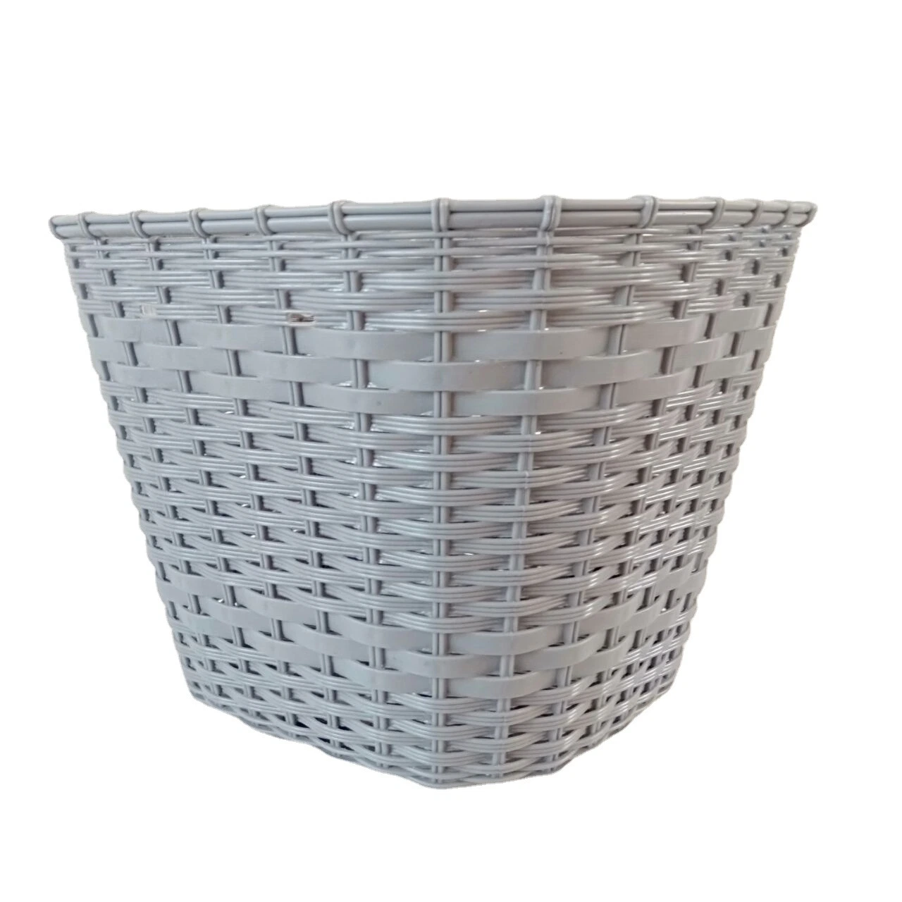 Bicycle Basket Plastic Woven Basket Electric Car Basket