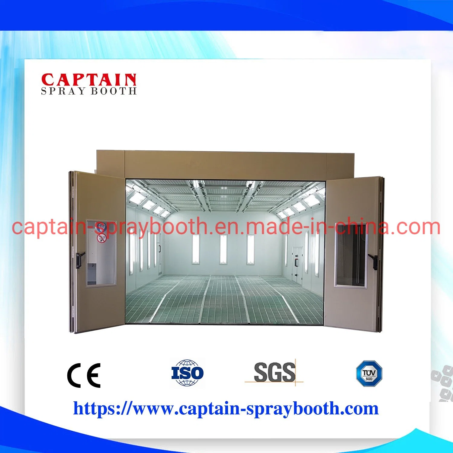Spray Booth / Paint Booth with Heat Recovery System