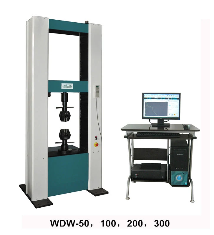 Laryee utiliza máquina de ensayo de tracción (WDW50KN-300KN)