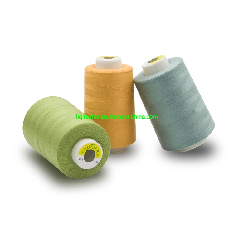 Different Colors Polyester Sewing Threads Polyester Stiching Threads