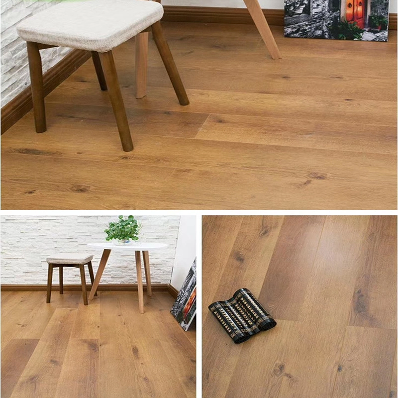 Precio barato duradero Piso laminado antideslizante Mhdf HDF MDF Pisos laminados