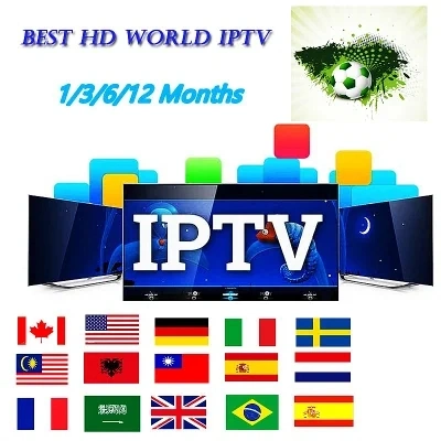 IPTV 1 Monate Abonnement M3U oder Xstream Code 1/3/6/12 Monate, passend für Smart TV M3U Android TV Box mit xxx