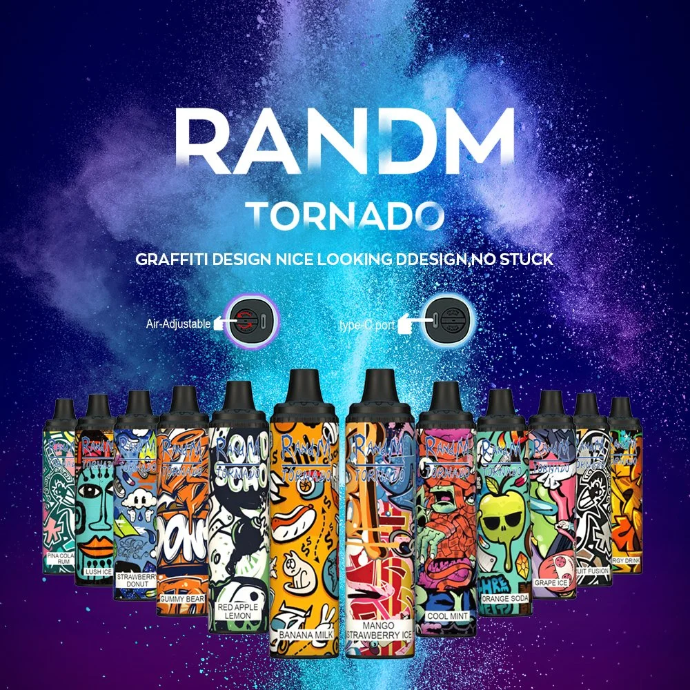 Fumot Randm tornado 6000 puffs com 30 sabores