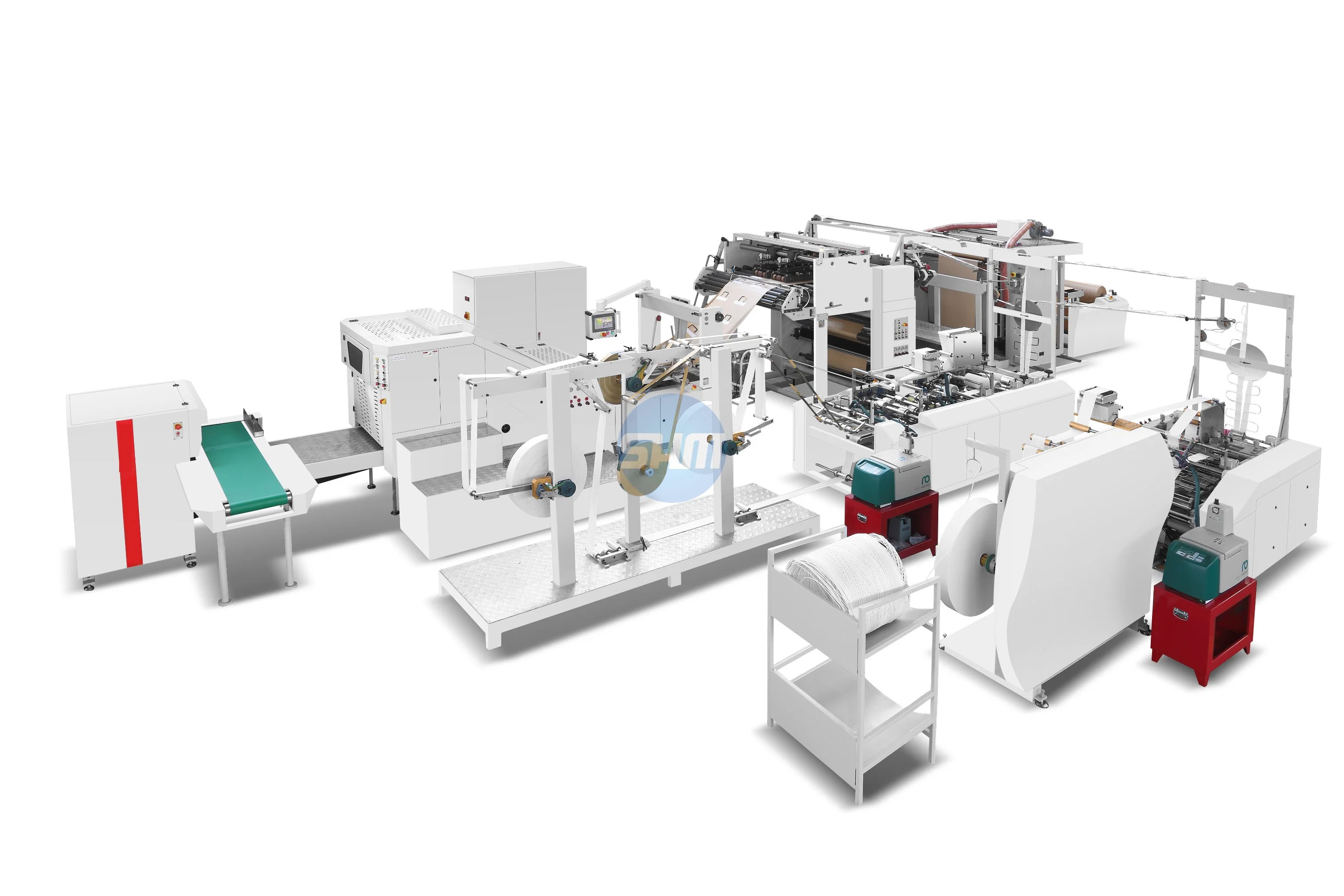 Rzfd-330TF/450TF Square Bottom Paper Bag Machinewith Twisted & Flat Rope & 2/4 Color Printing Online