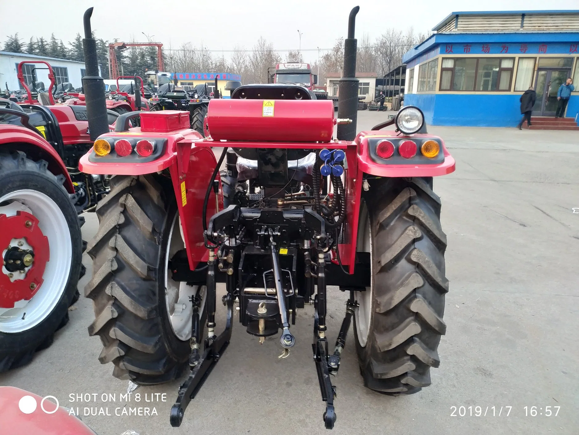 Nuevo diseño de alta calidad de tractores agrícolas Diesel 50 HP