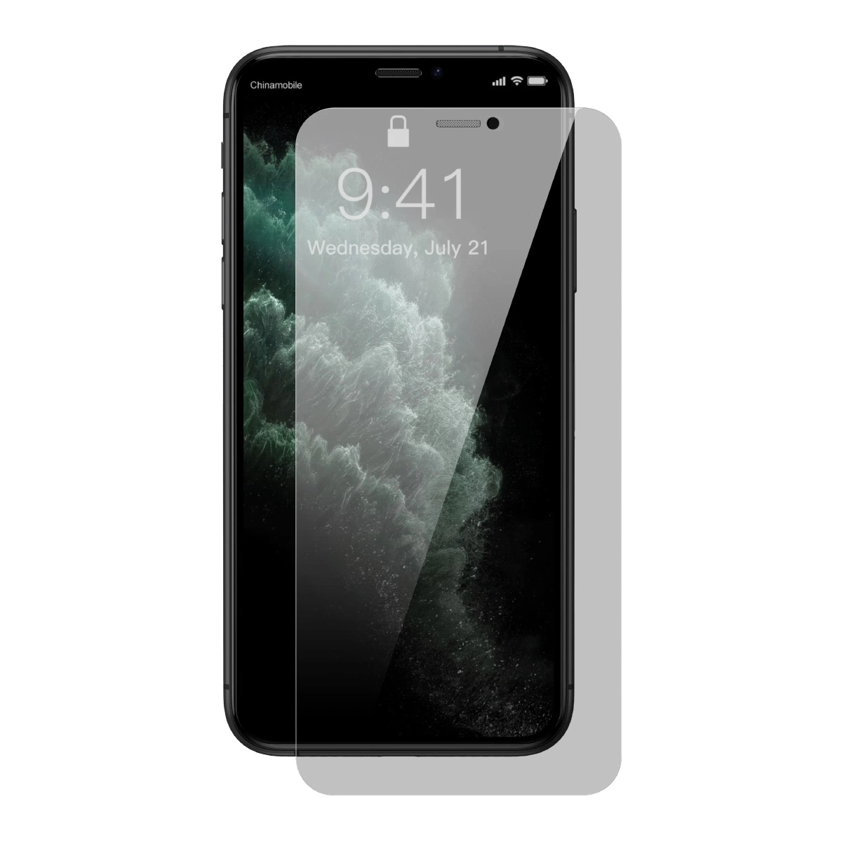 Baseus for iPhone X / Xs / 11 PRO 5.8 Inch Anti-Peep Corning Gorilla Glass Screen Film 0.4mm Explosion-Proof Full Screen Protector