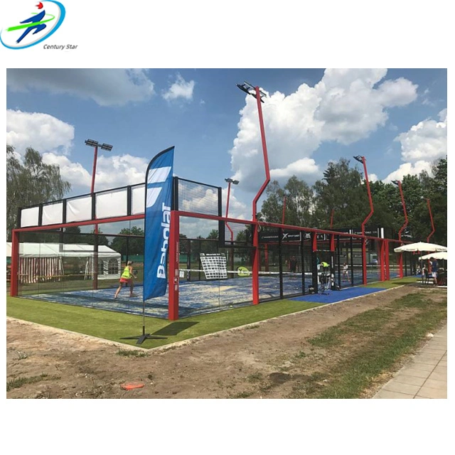 Падель теннисный корт Искусственное газон для Padel Tennis Court с. Палель Net теннисный корт