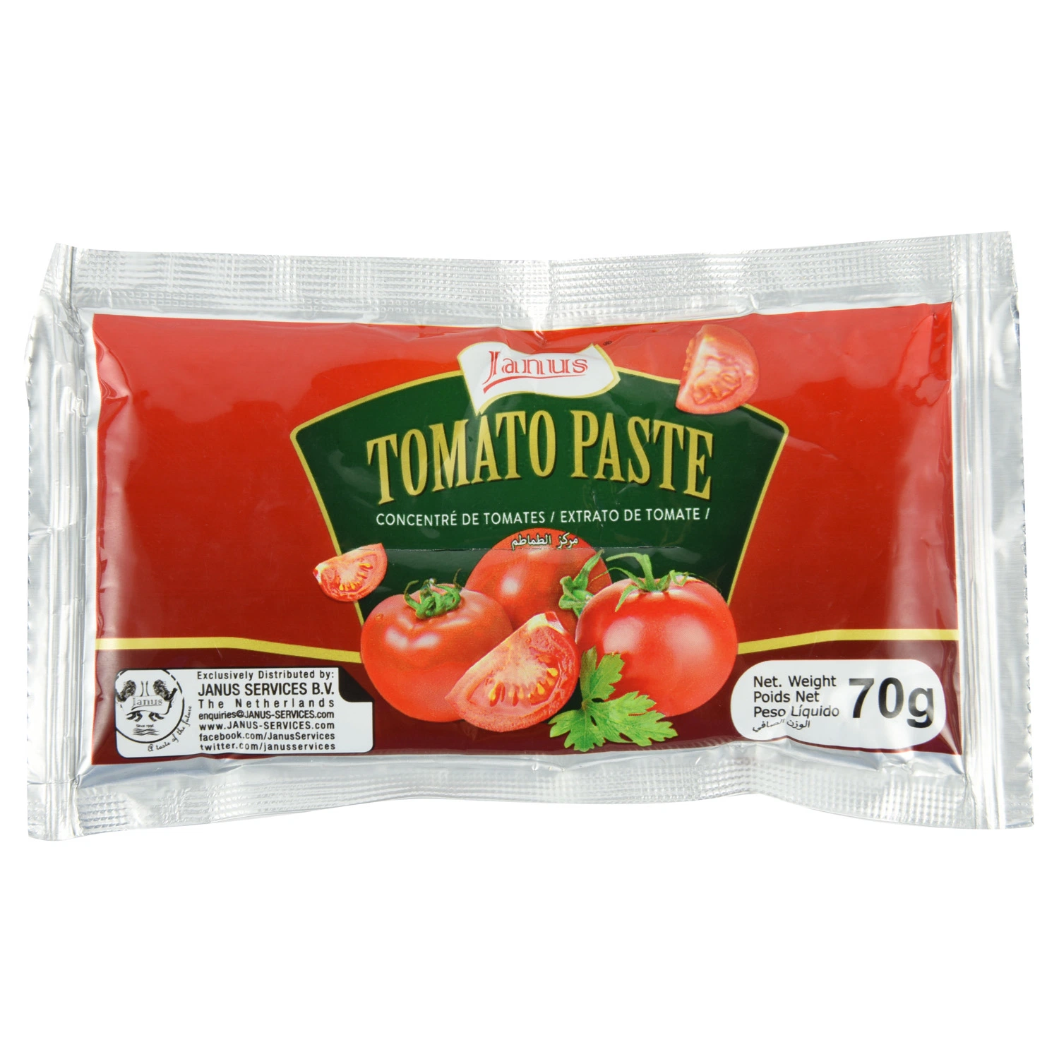 Mais vendido Agricultura Verde alimentos sem aditivos delicioso personalizado Duplo Concentrado pasta de tomate enlatada 210g para África
