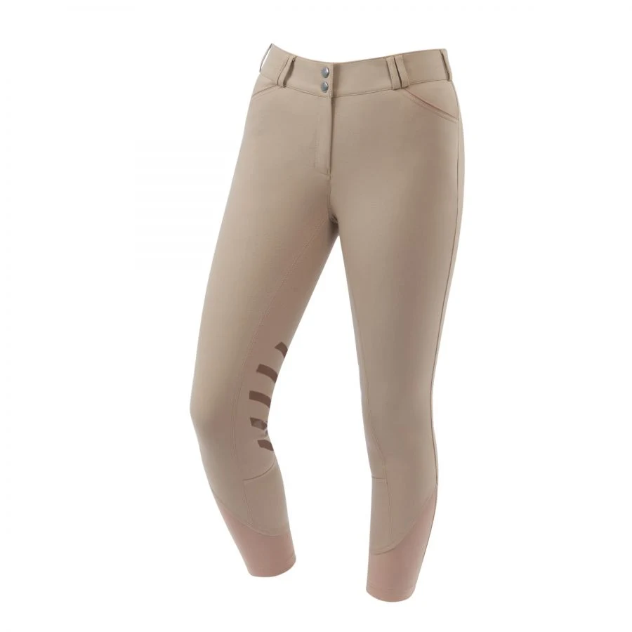 Wholesale/Supplier Breathable Compression Equestrian Breeches Half Seat Grip Kid&prime; S Horse Racing Tights