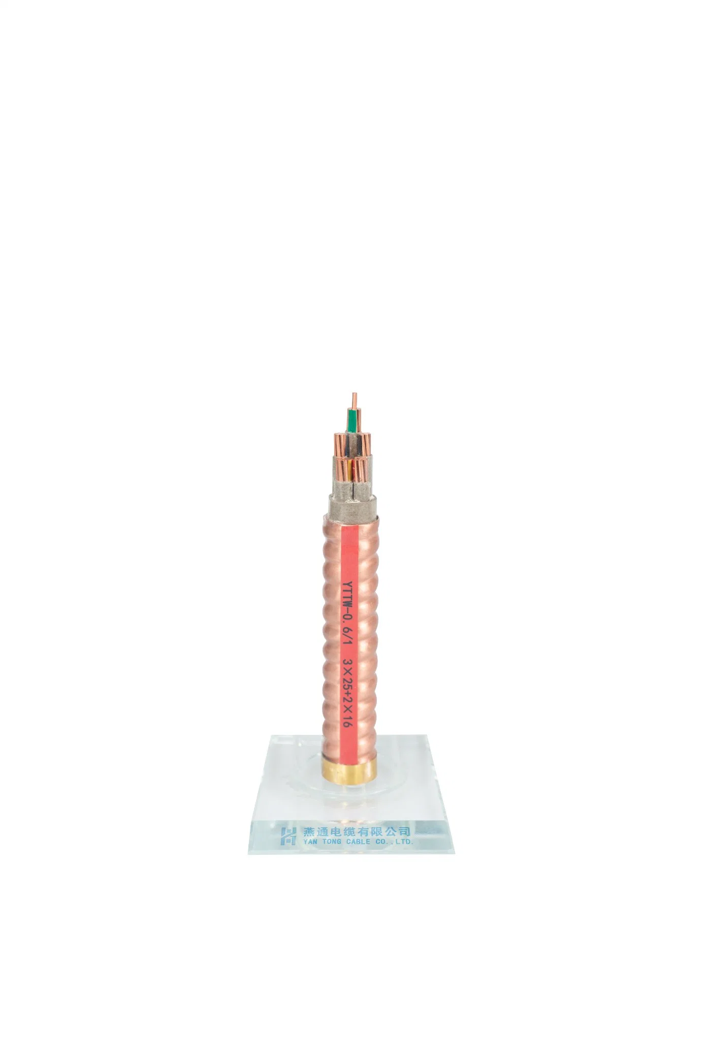 High quality/High cost performance  IEC Standard Bttz Yttw Type Heavy Duty 750V 0.6/1kv Three Core Fire Resistant Mineral Insulated Tape Screened Power Micc Copper Cable for Vietnam