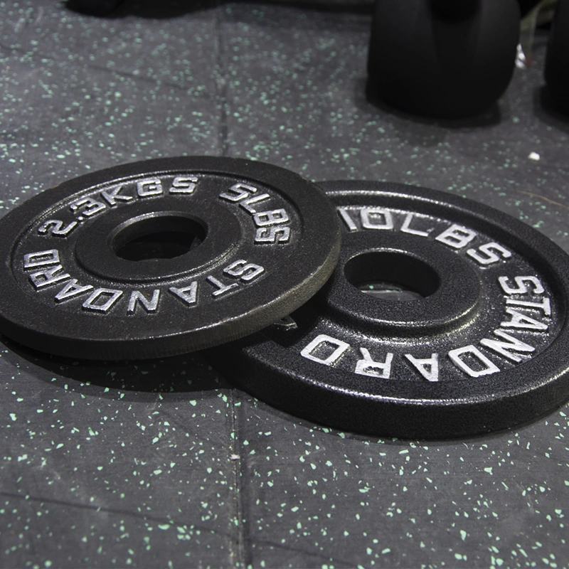 Wholesale/Supplier Plate Cast Iron Bumper Plates Customs Data 45lb for Bodybuilding Gym Weightlifting Powerlifting