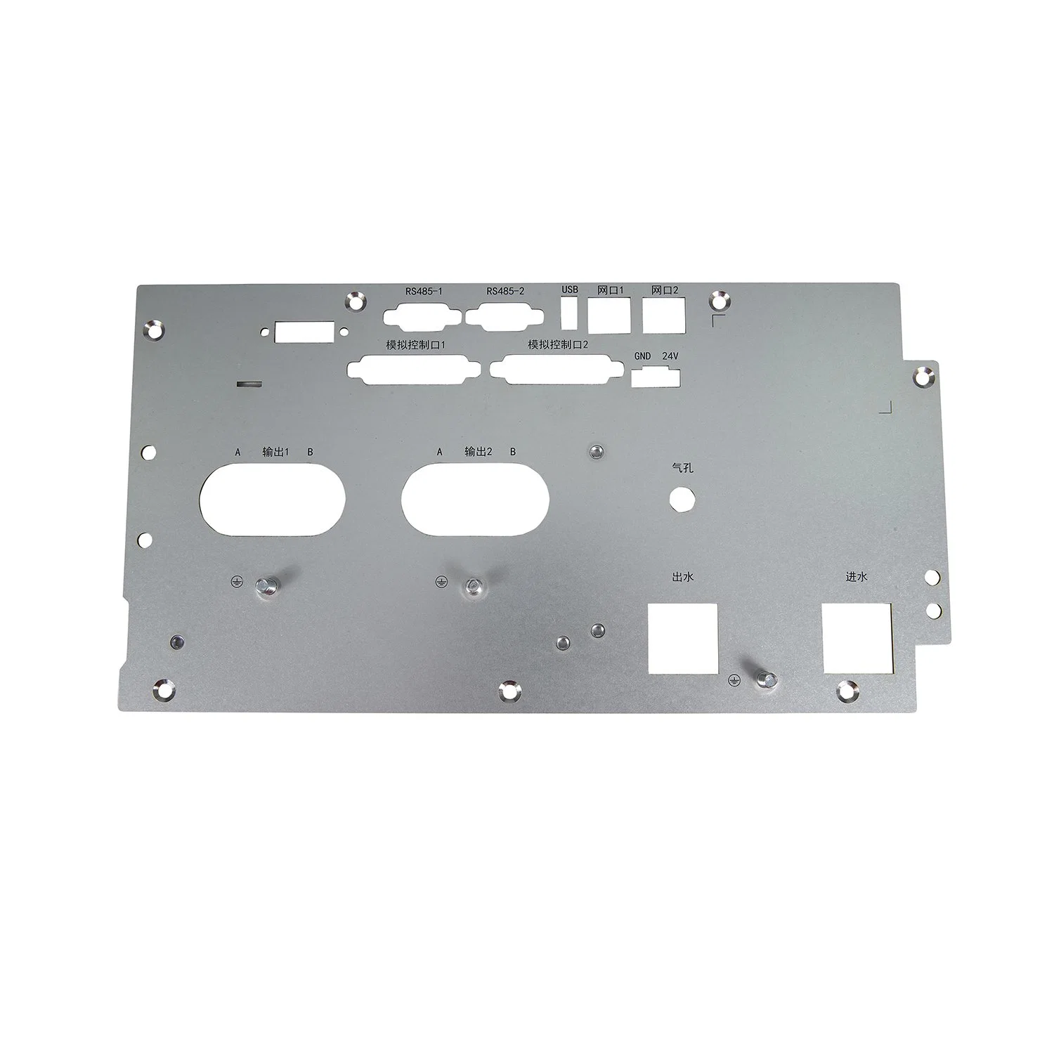 Custom Sheet Metal Fabrication Stamping Part Aluminum CNC Machining Laser Cut