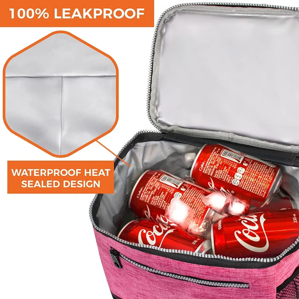 New Outdoor Picnic Bag Portable Waterproof Cooler Bag Shoulder Fresh-Keeping Lunch Bag Hot Sell Icy Pack