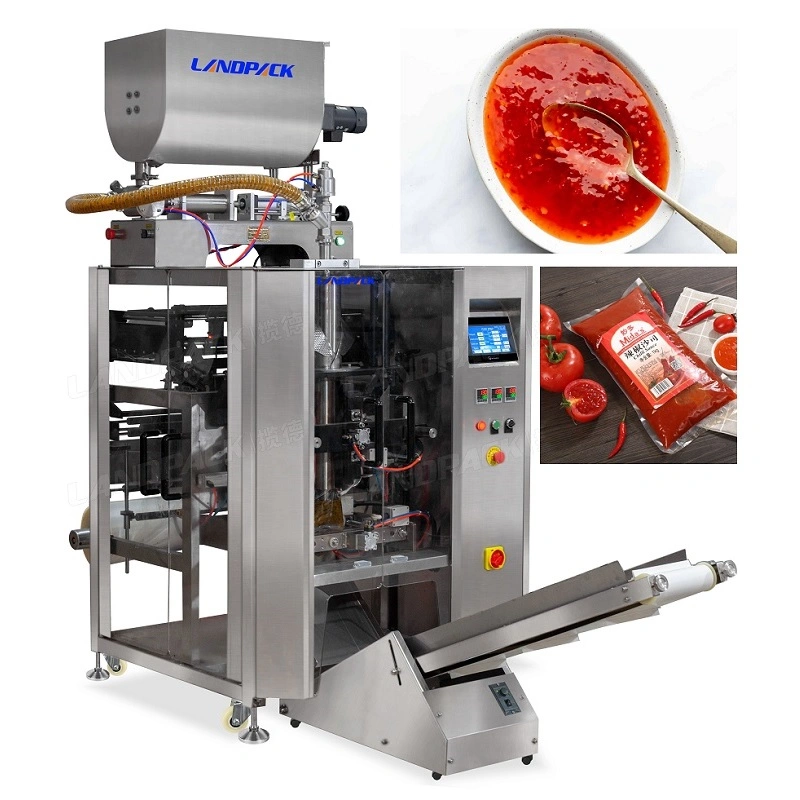 Landpack Ld-420L for Margarine Tomato Paste Sauce Shampoo Sachets Pack Packing Machines Machine