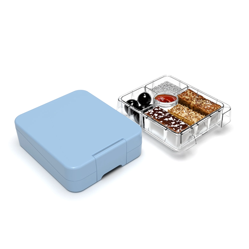 Aohea Tritan Bento Box com secções Escola para Crianças Bento almoço Caixa Snack Box Bentobox Lanch Box Bento Box Criança Japonesa Lancheira para criança com saco Ben