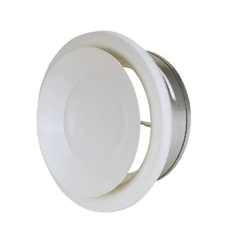 Round Ventilation Inline Air Duct Vent Cover Ceiling Grille