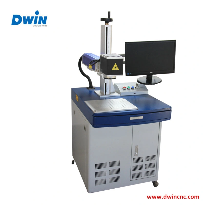 20W 30W 50W Fiber Laser Marking Machine for Metal/ Plastic Cup/ Phonecase /Bearing/PVC