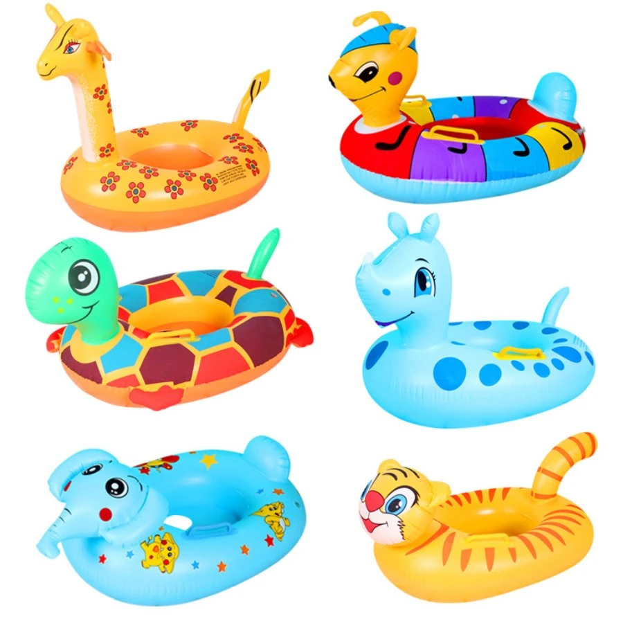 Inflatable Children Animal PVC Pool Seat Float Toys Swimming Ring