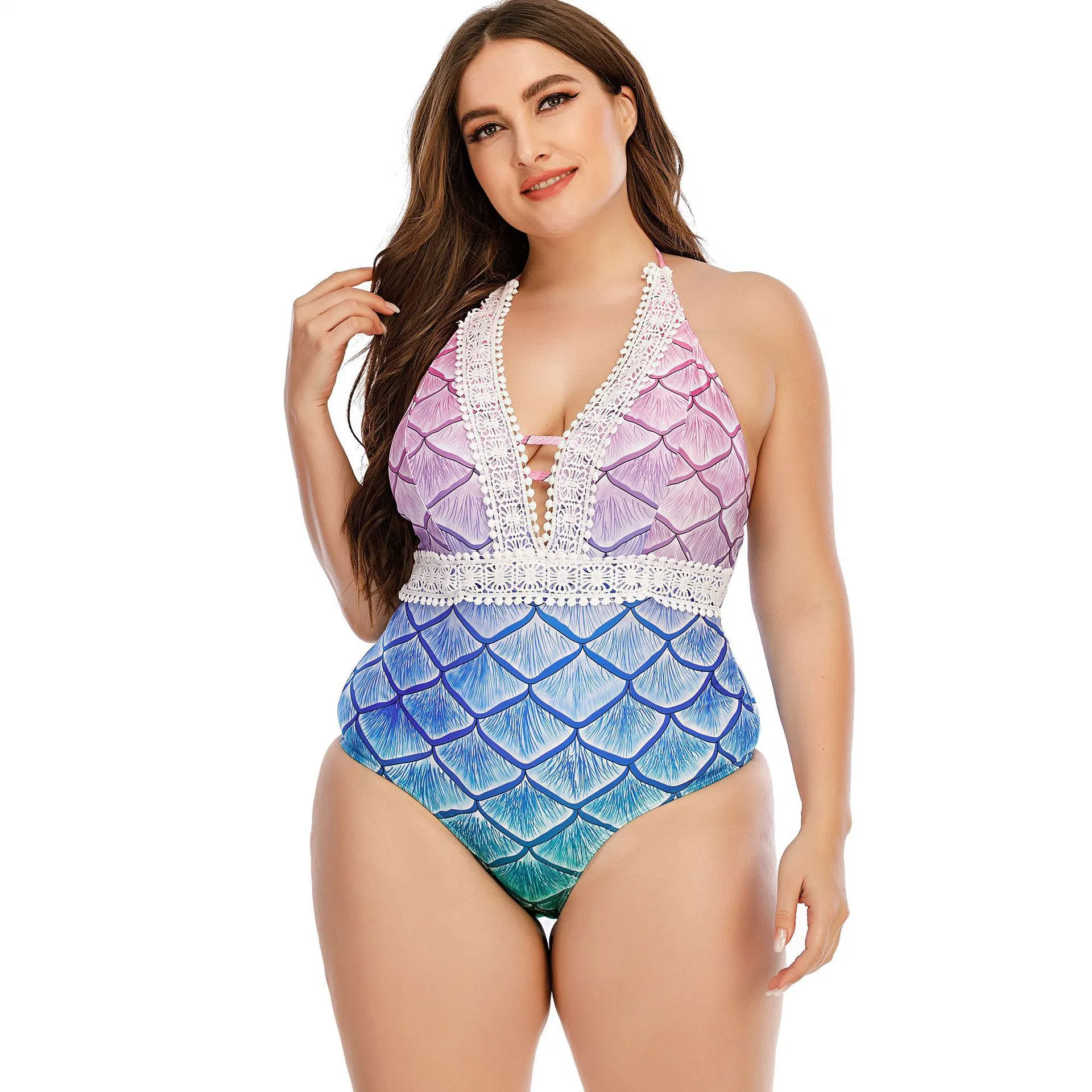 2023 Popular Summer Hot Sexy Beach Wear for Ladies with Big Breast