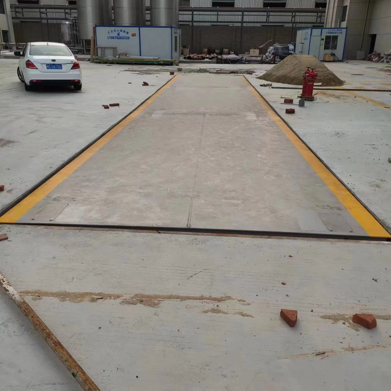 3X18m 100t Vehicle Weighing Scale Weighbridge Price