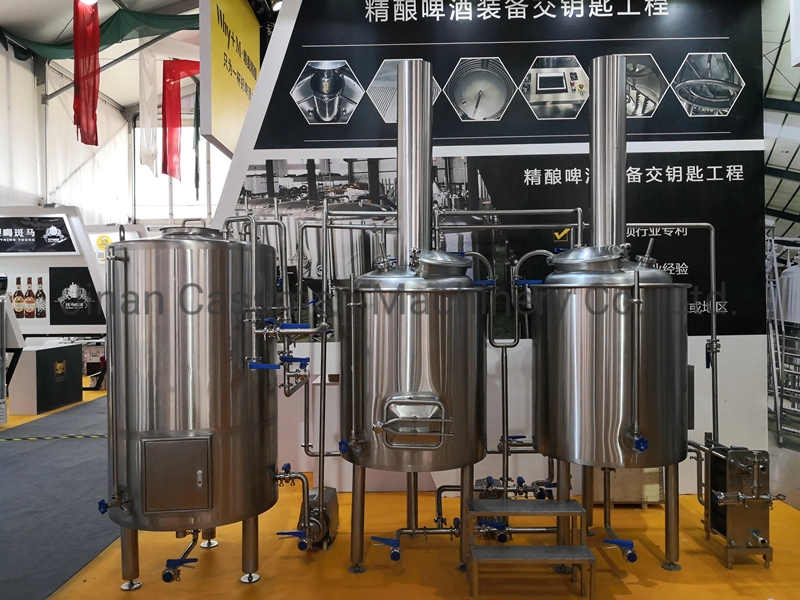 Cassman 300L 2 Vessels Electric Heating Beer Brewing Machinery for Sale