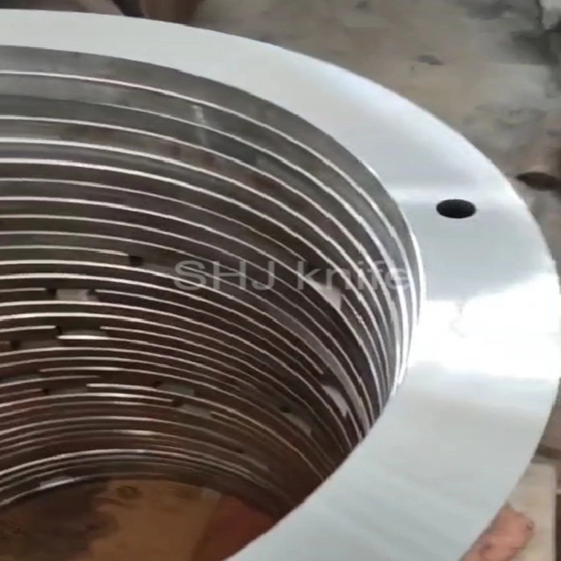 H13/D2/1.2379/1.2360/HSS M2 Rotary Shear Blades for Metal Side Trimming Processing