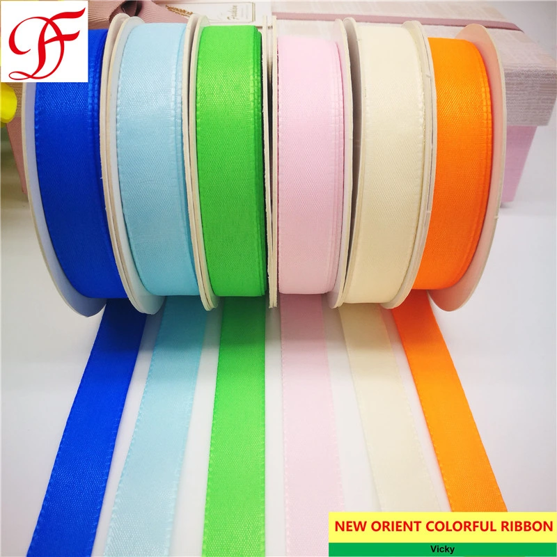 Polyester Taffeta Satin Ribbon Double/Single Face Satin Grosgrain Gingham Sheer Organza Hemp Gift Wrap Ribbon for Decoration/Xmas/Wrapping/Gifts