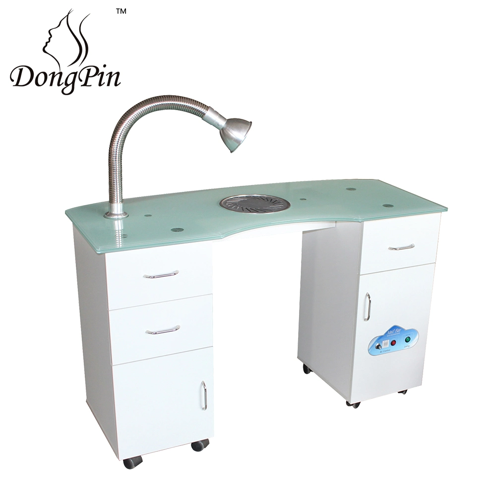 Beauty Salon Furniture Nail Table with Exhaust Fan