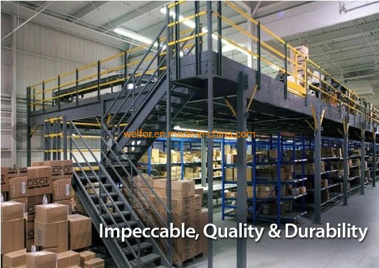 Warehouse Steel Mezzanine Floor Rack System Storage Rack Mezzanine