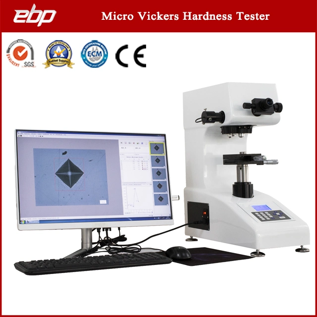 Advanced Micro dureza Vickers probador con software de medición automática