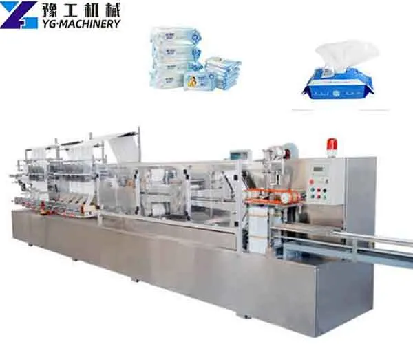 China Best Automatic High Speed CE Baby Wet Wipes Wet Tissue Wet Towel Making Machine with Lowest Price