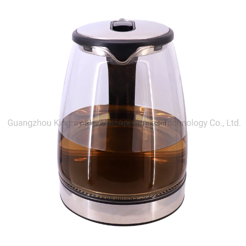 Custom Small Home Electronics Appliances Glass Cordless Electric Jug Tea Kettle