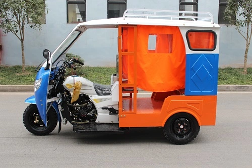 Auto Rickshaw 200cc Motor de Refrigeração a Água Triciclo Táxi Moto de Terra Bajaj Auto