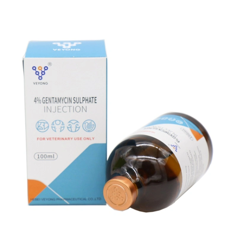 Drugs Pharmaceutical 4% Gentamycin Injection Veterinary Antibiotic Medicine Price Hot Sale 100ml OEM&ODM