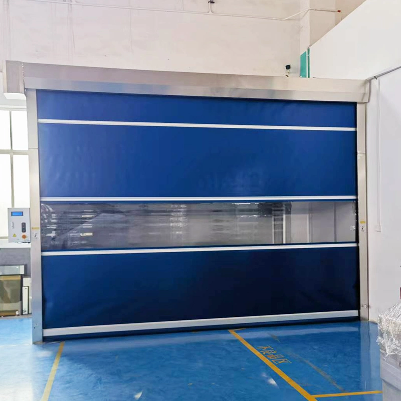 Industrial Electrical Automatic PVC High Speed Roller Shutter Fast Quick Door