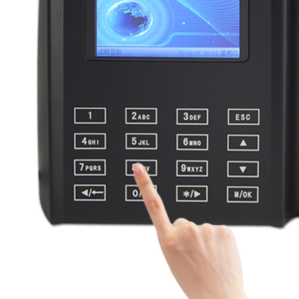 New Firmware Touch Key Fingerprint Time Attendance System (QClear-TC)