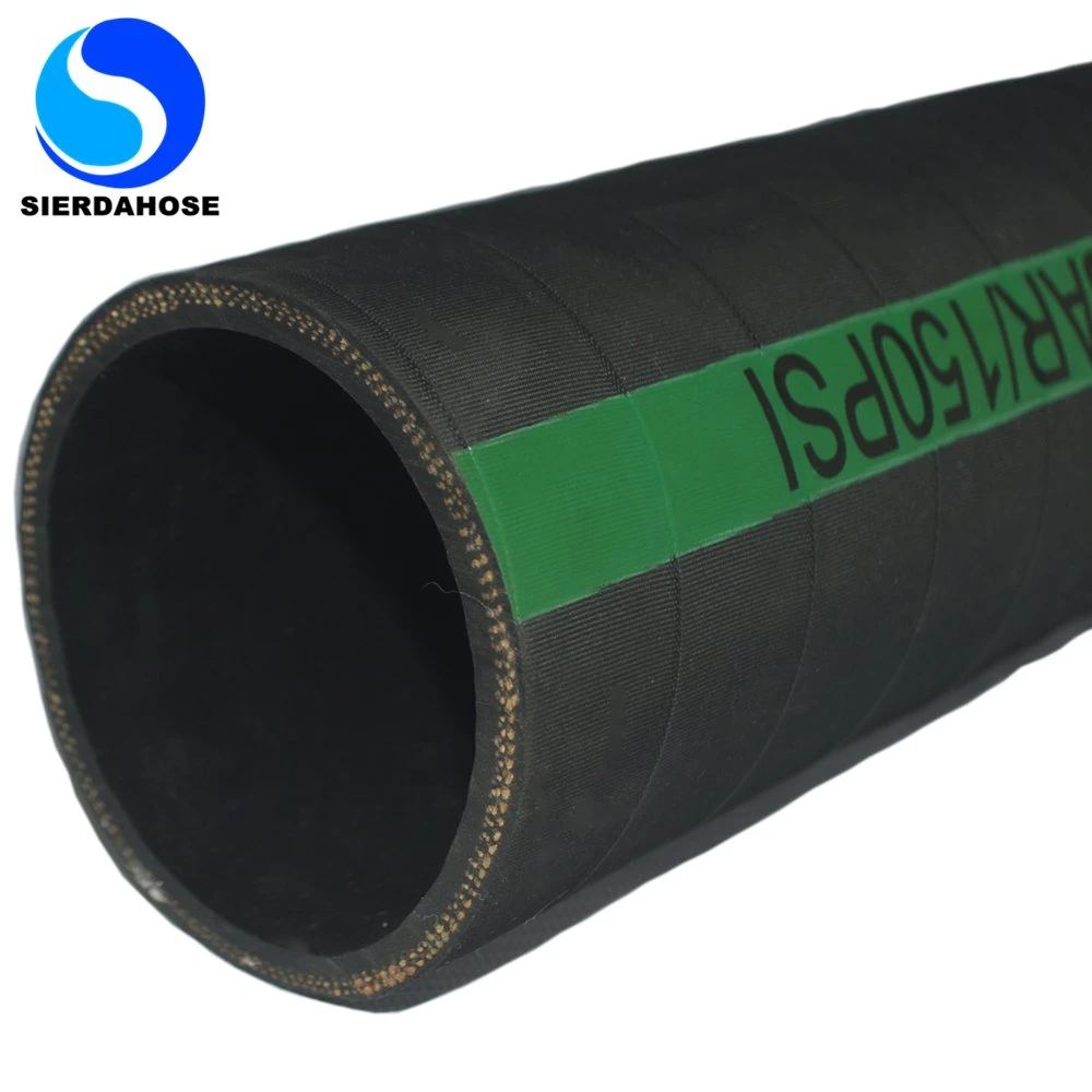 Professional Delivery Durable 6 Inch Discharge Rubber Flexible Water Pump Hose