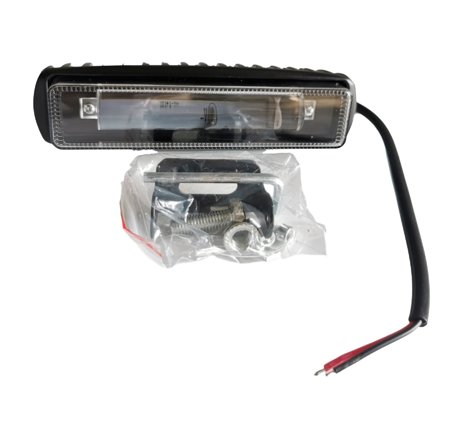 Advertencia de seguridad de la carretilla elevadora Luz de zona roja LED brillante de longitud Línea Arco viga forma U Luz 12-80V DC Azul punto Lámpara de trabajo para camión de almacén de Forklift